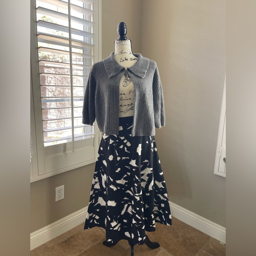 NWT Banana Republic Midi Printed Skirt